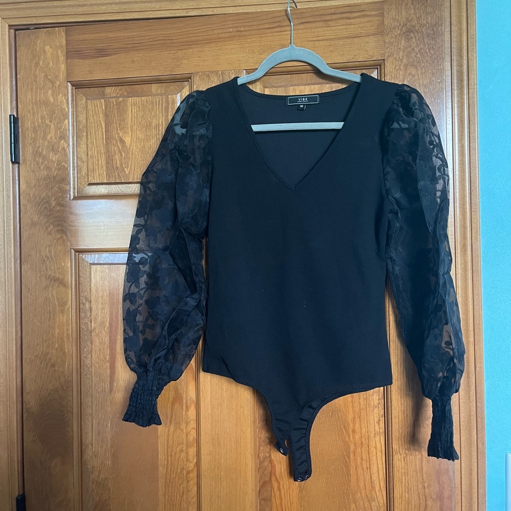 Black bodysuit